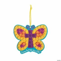 Coupon π Religious Butterfly Mosaic Craft Kit - Makes 12 π