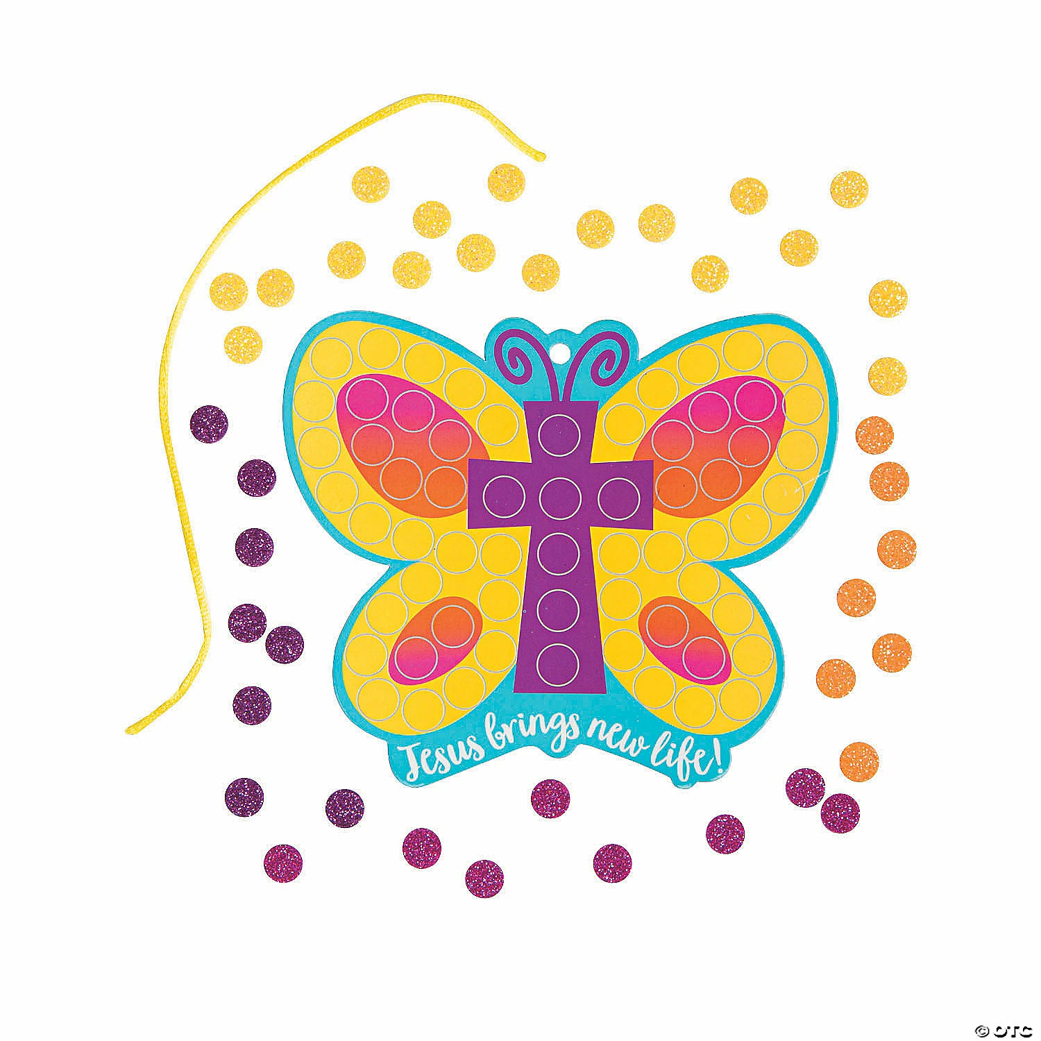 Coupon ๐ Religious Butterfly Mosaic Craft Kit - Makes 12 ๐ 4 Coupon ๐ Religious Butterfly Mosaic Craft Kit - Makes 12 ๐ - Image 2