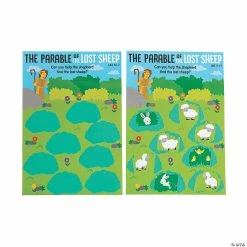 Budget ⭐ The Parable of the Lost Sheep Scratch ’N Reveal Activities - 12 Pc. ⌛