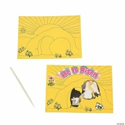 New 🤩 The Tomb Is Empty Scratch ’N Reveal Activities - 12 Pc. 🤩