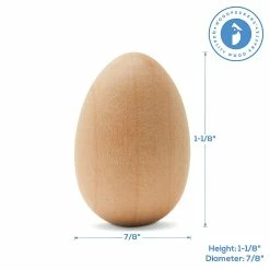 Deals ⌛ Woodpeckers Crafts, DIY Unfinished Wood 1-1/8" Egg, Pack of 100 🎁 -Easter Crafts Sales woodpeckers crafts diy unfinished wood 1 1 8 egg pack of 10014120881 a03NOWA