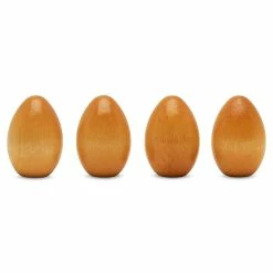 Budget π Woodpeckers Crafts, DIY Unfinished Wood 2" Varnished Egg, Pack of 100 π