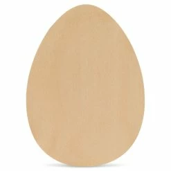 Hot Sale ✔️ Woodpeckers Crafts, DIY Unfinished Wood 4" Egg Cutout Pack of 12 🥰