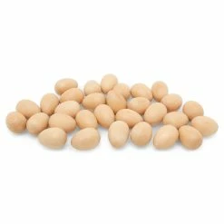 Cheap ⌛ Woodpeckers Crafts, DIY Unfinished Wood 7/8" Egg, Pack of 100 👏