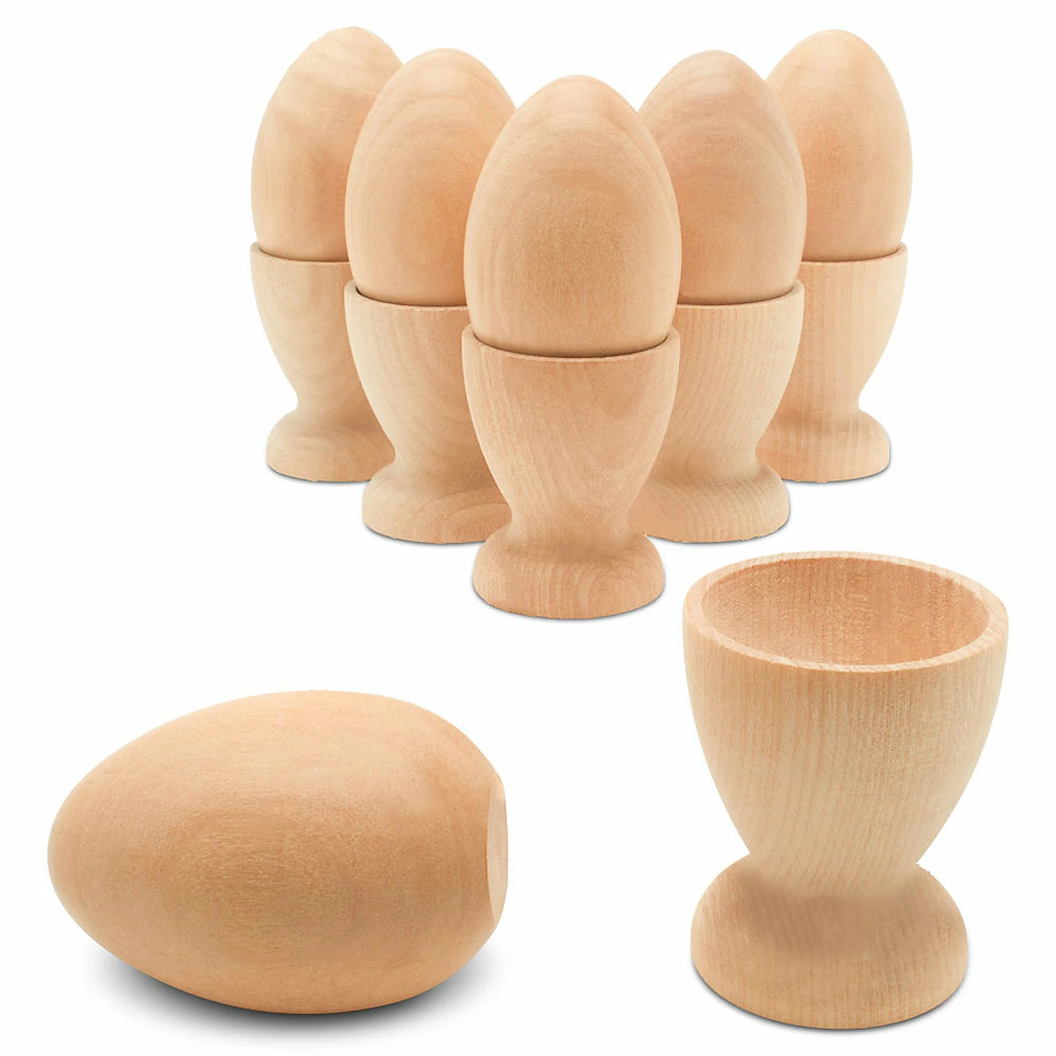 Top 10 β Woodpeckers Crafts, DIY Unfinished Wood for 2-1/2" Egg Egg Cup, Pack of 6 π 3 Top 10 β Woodpeckers Crafts, DIY Unfinished Wood for 2-1/2" Egg Egg Cup, Pack of 6 π